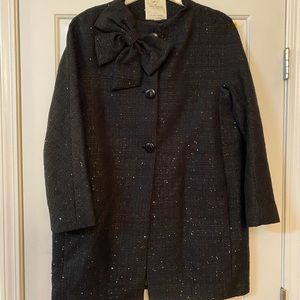 Kate Spade Sequin Tweed DOROTHY COAT